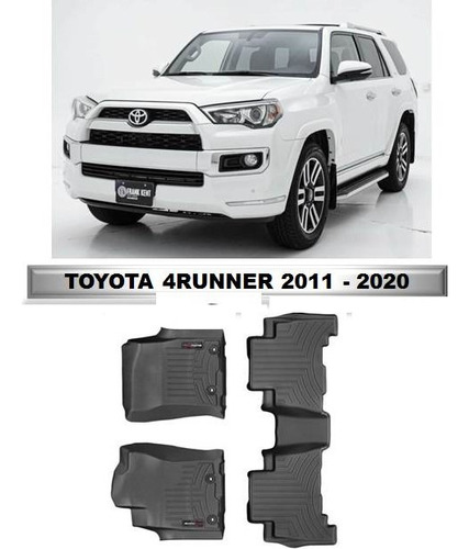 Alfombra Weathertech Tipo Bandeja Toyota 4runner 10-24 Ps