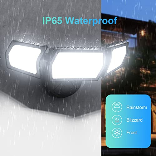 Foco Led De 100w Exteriores, 9000 Lúmenes, Luces De Se...