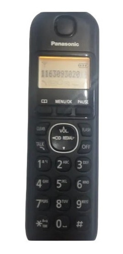Panasonic Kx-tgb210 Kx-tgb210ag Handy Kx-tgba20ag Usado Negr