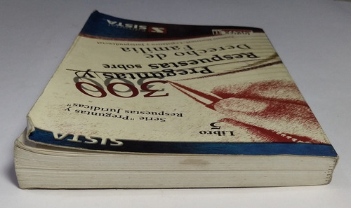 300 Preguntas Y Respuestas Sobre Derecho De Familia . Libro (Usado)