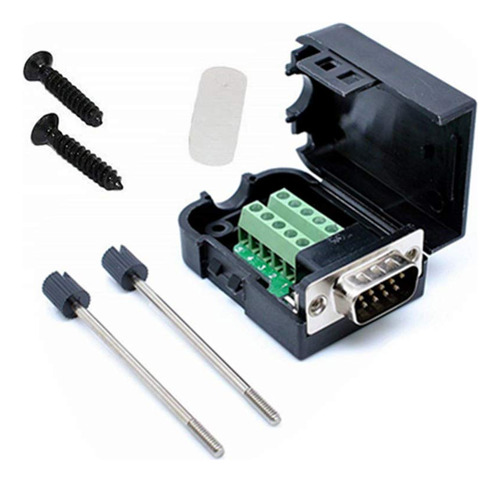 Conector Db9 Rs232 D-sub Macho Adaptador Serial 9 Pin Puerto