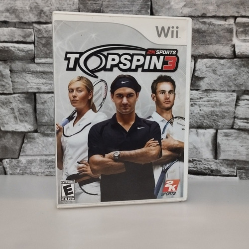 Top Spin 3 Juego Original Para Nintendo Wii 2k Sports Tennis