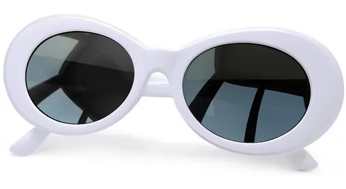 Lentes blancos ovalados hotsell