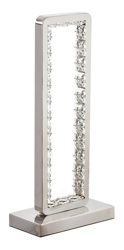 Imagen 1 de 10 de Lampara Velador De Mesa Led 16w Piedras De Cristal Cairel