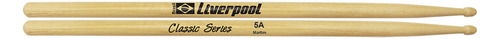 Baqueta Liverpool 6 Par Classic Series 5a Pta Madeira Ll5am