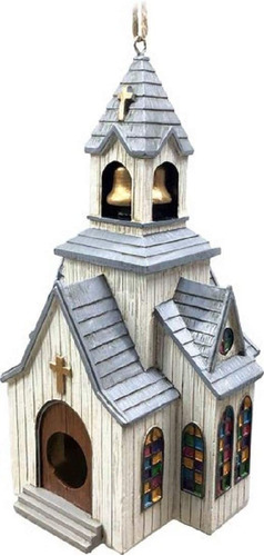 10135 Casita Para Pájaros De Iglesia, Multicolor