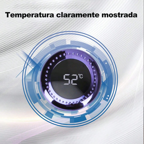 Termo 1 L Vaso Botella Acero Inoxidable Agua Fría/caliente Rojo Degradado