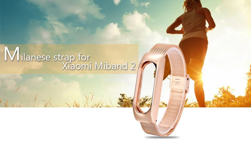 Pulseira Extra Xiaomi Para Mi Band 2 Metal Promoção