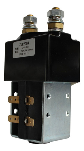 Relé Contactor De Corriente Continua Zjw200a 24v