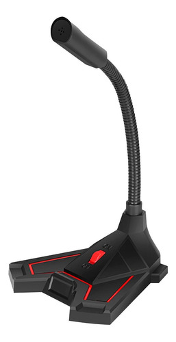 Micrófono Gamer Xtrike Me Xmc-01 Omnidireccional 3.5mm  Color Negro