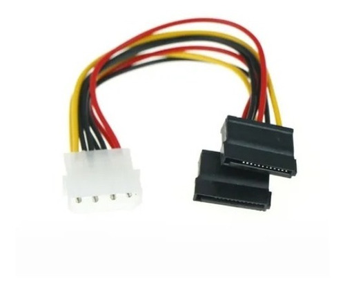 Cable Poder Doble Sata A Ide Molex