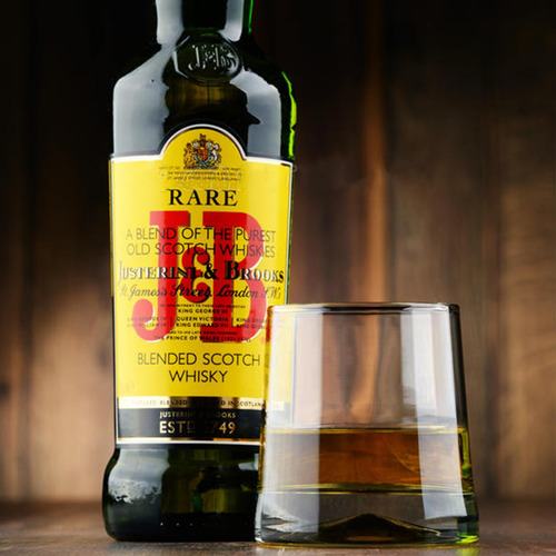 Whisky J&b Jyb Rare Justerini & Brooks Blended Scotch 750ml