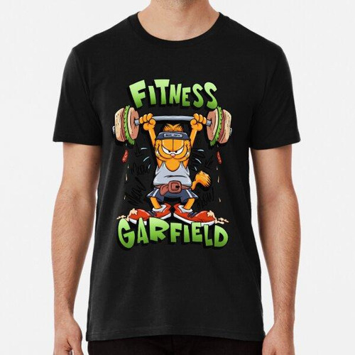 Remera Garfield Fitness - Dibujos Animados Antiguos Algodon 