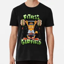 Comprar Remera Garfield Fitness - Dibujos Animados Antiguos Algodon 