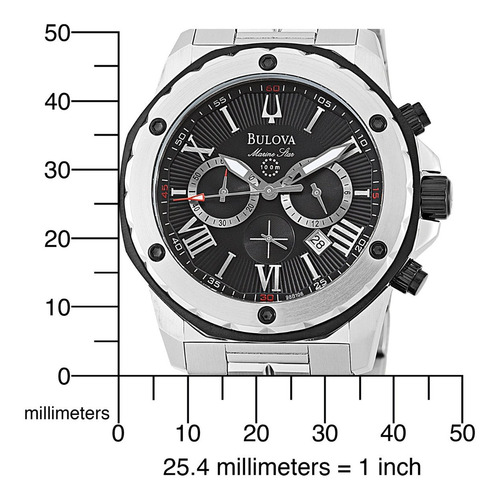 Relógio Luxo Bulova Marine Star 98b106 Importado