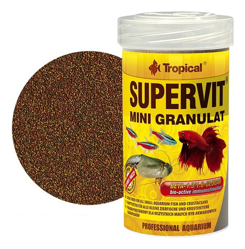 Alimento Tropical Supervit Mini Granulat 250 Ml 162.5 Gr
