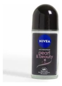 Nivea Deo Roll On Pearl & Beuty Black X 50 Ml Pack X 2