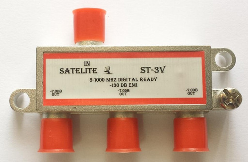 St-3v  Spliter Rf 1x3 / 5..1000mhz / 7db            