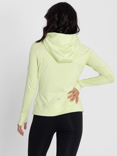 Hoodie Bsoul Para Mujer Hoodie Half Zipper Verde