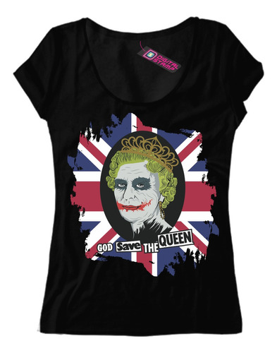 Remera Mujer Sex Pistols God Save The Queen T893 Dtg Premium