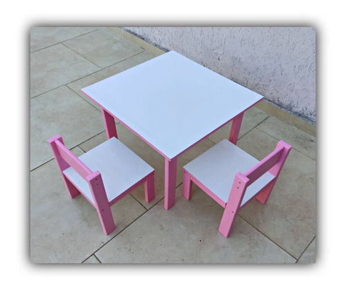 Mesa De Madeira Infantil