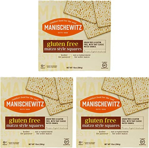 Manischewitz - Cuadrados De Estilo Matzo Sin Gluten