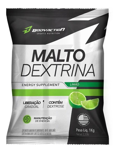 Malto Dextrin 1kg Limão - Body Action