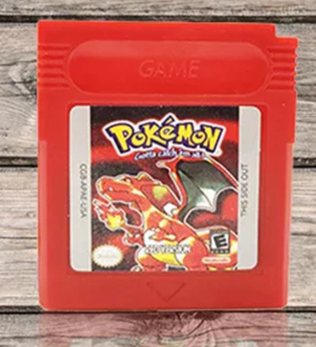 Pokémon Red / Rojo, Gameboy Color,  Cartucho