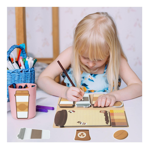 B1ykin Sticky Notes Set-tema De Dibujos Animados Lindos De