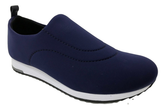 sapato usaflex feminino azul marinho