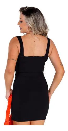 Vestido tubinho best sale de alça larga