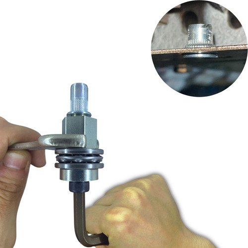 Rebitador Manual De Ch Allen Para Porca Rebite Rosca M8 Nf-e