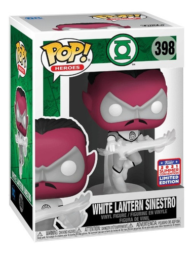 Funko Pop White Lantern Sinestro #398 Daffyrugs