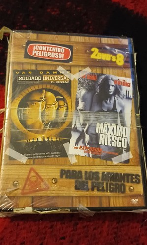 Soldado Universal / Máximo Riesgo ( Dvd ) Van Damme (Usado)