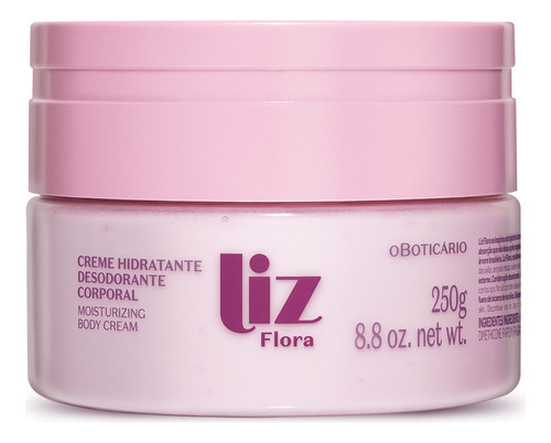  O Boticário Hidratante Desodorante Corporal Liz Flora 250g