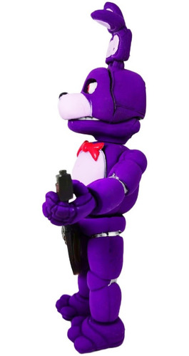 Imagen 8 de 9 de Set 4 Figuras Bonnie Morado Azul Fazbear Lefty Freddys Fnaf