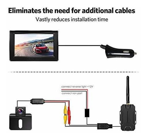 Boscam K1 Wireless Backup Camara Kit For Cars Pickup