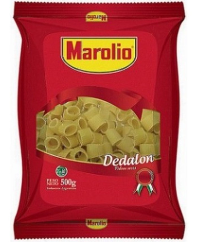 Fideos Dedalon 500 Gramos Marolio