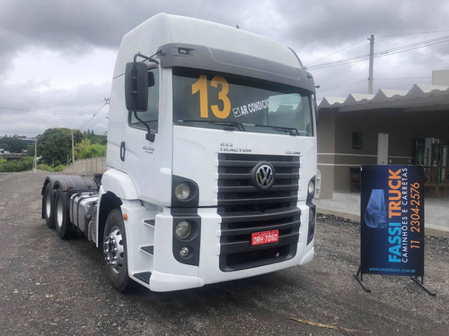 Vw 25390 6x2 Constellation Teto Alto Ano 2013 Completo