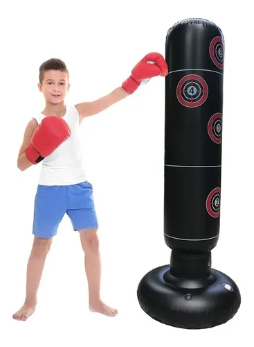 Saco de boxeo inflable adulto sales