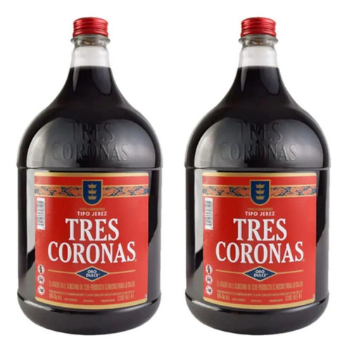 Pack De 2 Jerez Tres Coronas 4 L