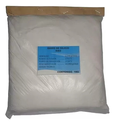 Oxido De Silicio 1 Kg Grado Tecnico