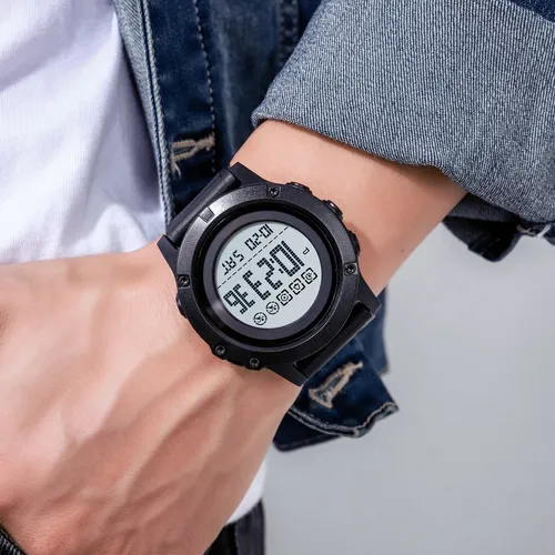 Reloj Hombre Skmei 1727 Estuche Orig Diam 52mm Impacto Wr50m