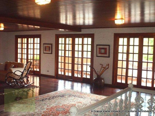 Imagem 8 de 19 de Casa Com 4 Dormitórios, 629 M² - Venda Por R$ 3.700.000,00 Ou Aluguel Por R$ 15.000,00/mês - Granja Viana - Carapicuíba/sp - Ca0967