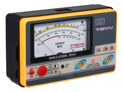 Medidor Resistencia Aislamiento Tester Mano