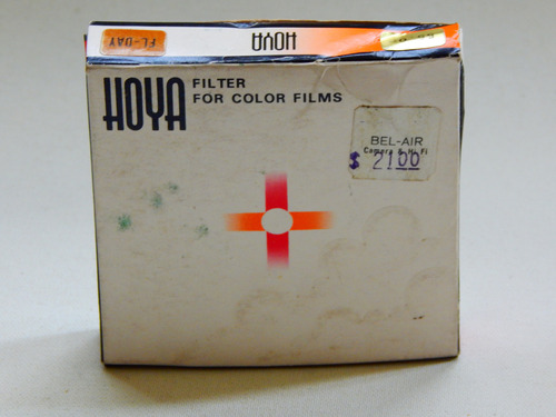 Filtro Hoya 55  Flday Fluorescente A Equilibrio De Luz Diurn