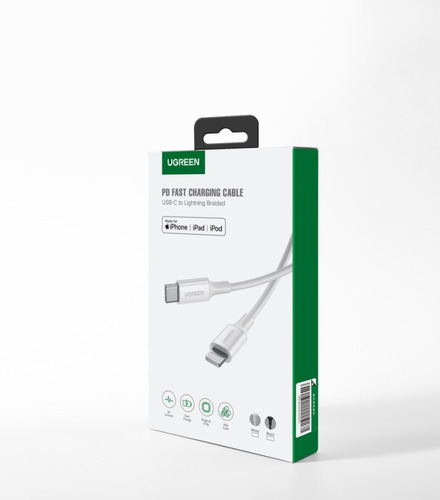 Cable Usb-c A Lightning / Mfi Certificado / 1 Metro / 10493