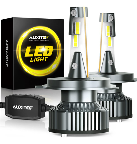 Auxito Bombillas Led H4 9003 Hb2, 700 % Mas Brillantes, 6500