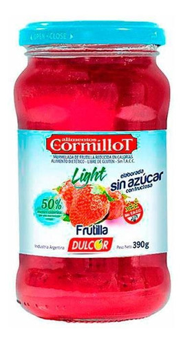 Pack X 3 Unid Mermelada  Sazufrut 390 Gr Cormillot Mermelad