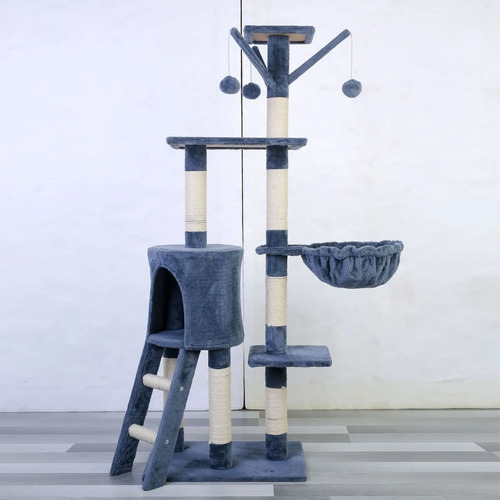 Gimnasio Para Gatos Torre De 5 Niveles Con Rascador Dimm